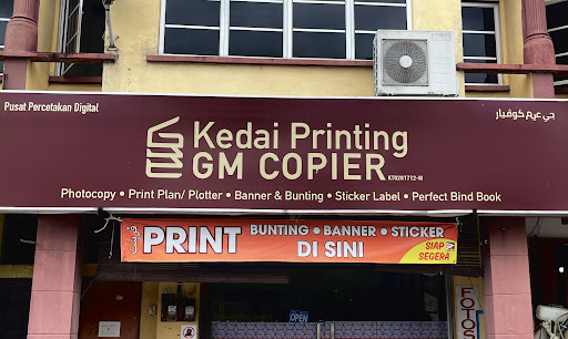 GM Copier (Kedai Fotostat & Print)
